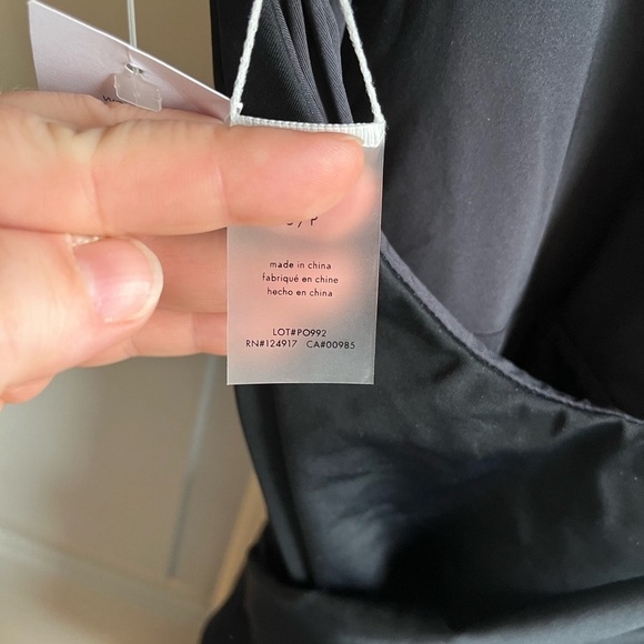 Onia NWT Elena Halter Tie Waist One Piece Swimsuit in Black Size Small - Picture 8 of 11